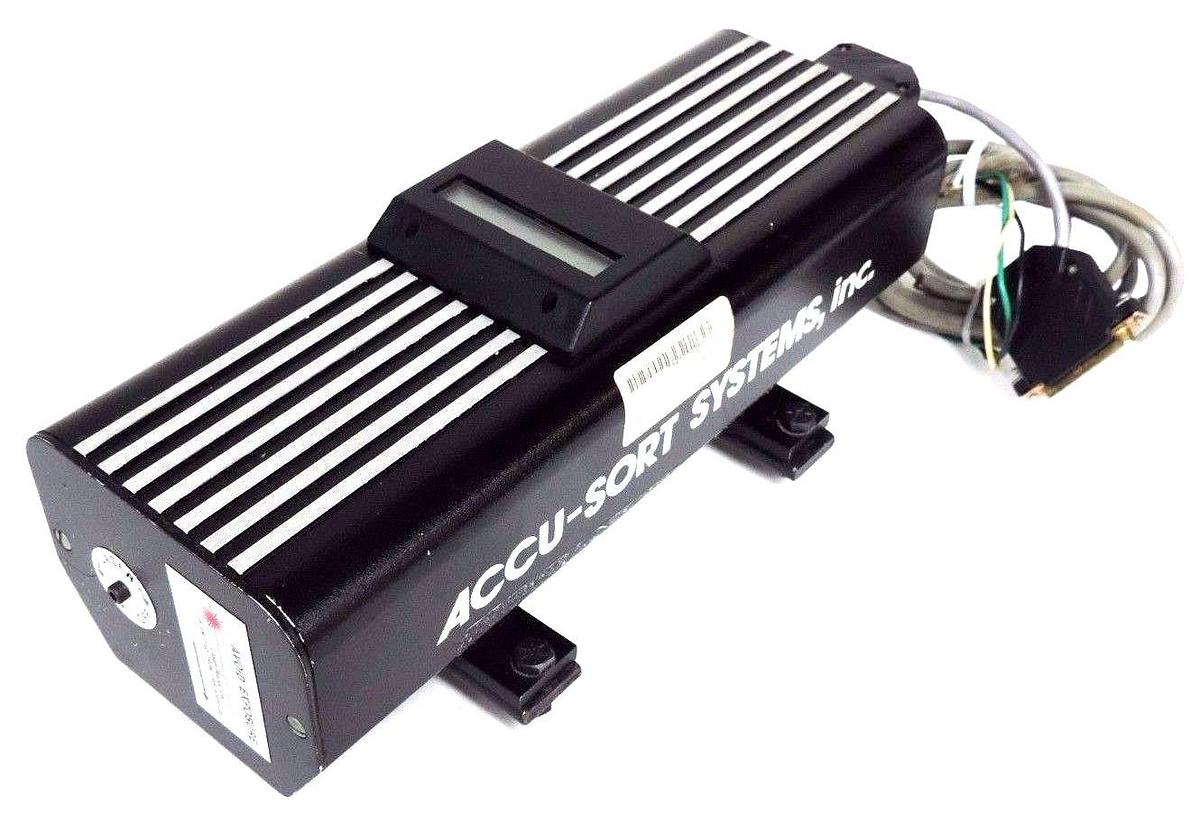 Used ACCU-SORT SYSTEMS MODEL 45L LASER BARCODE SCANNER 120VAC