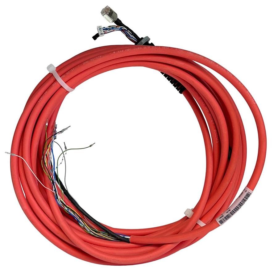 Used KEBA 94461 / KeTop TT100-Eb0 STANDARD 18-WIRE OPEN ENDED CABLE FOR HMI 10M NSNP