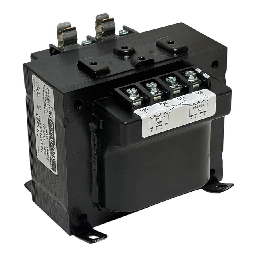 Micron B250BTZ13JKF Impervitran 250VA Control Transformer 230x460V