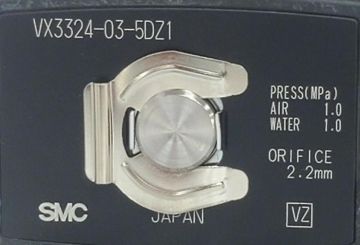 NEW SMC VX3324-03-5DZ1 DIRECT OP 3 PORT SOLENOID VALVE VX3324035DZ1