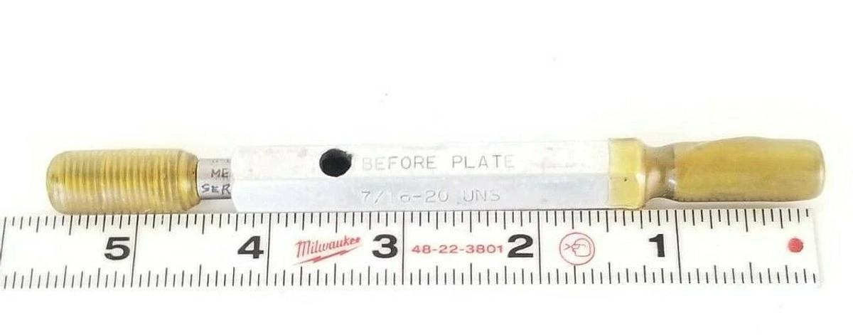 NEW MERCURY GAGE GC-115656-516, GOPD .4020 .3799, 7/16-20 UNS