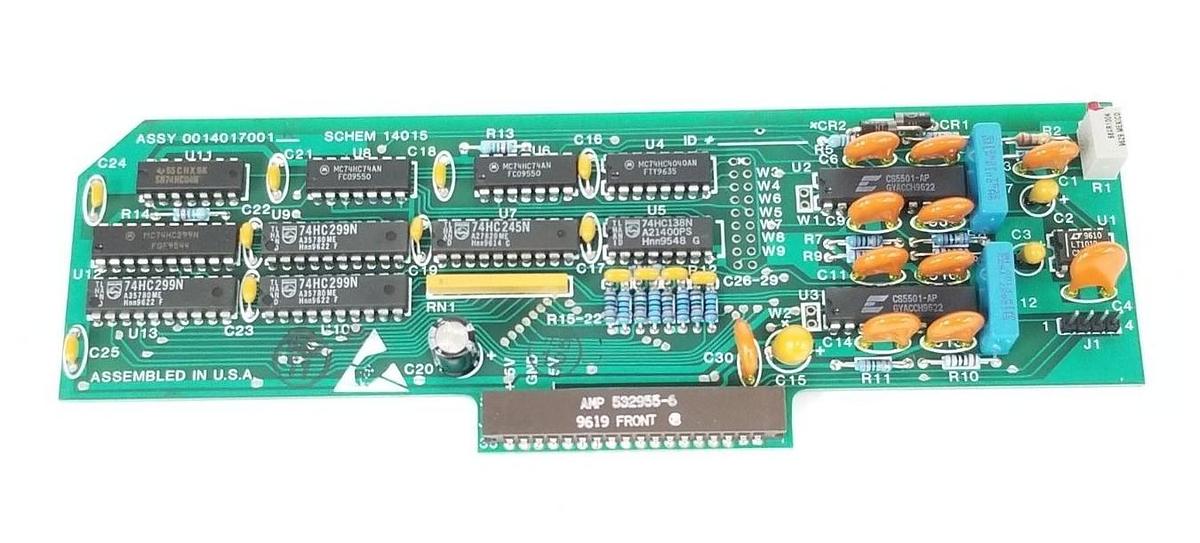 Used MENSOR 0014017001 CONTROL BOARD 0014017001K, 14015 , 0014016001