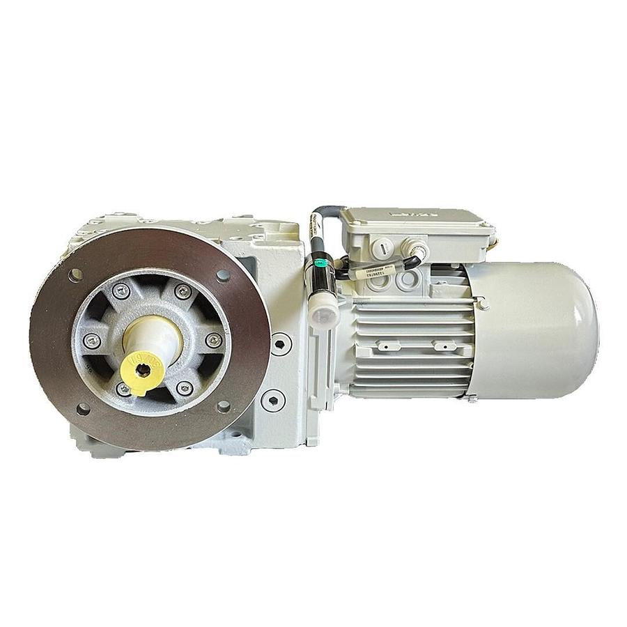 Used NEW LENZE GKS05-3MVAK-071C42 / MDEMARS07-42 MOTOR W/ TTV TV3130 GEARBOX 13296525