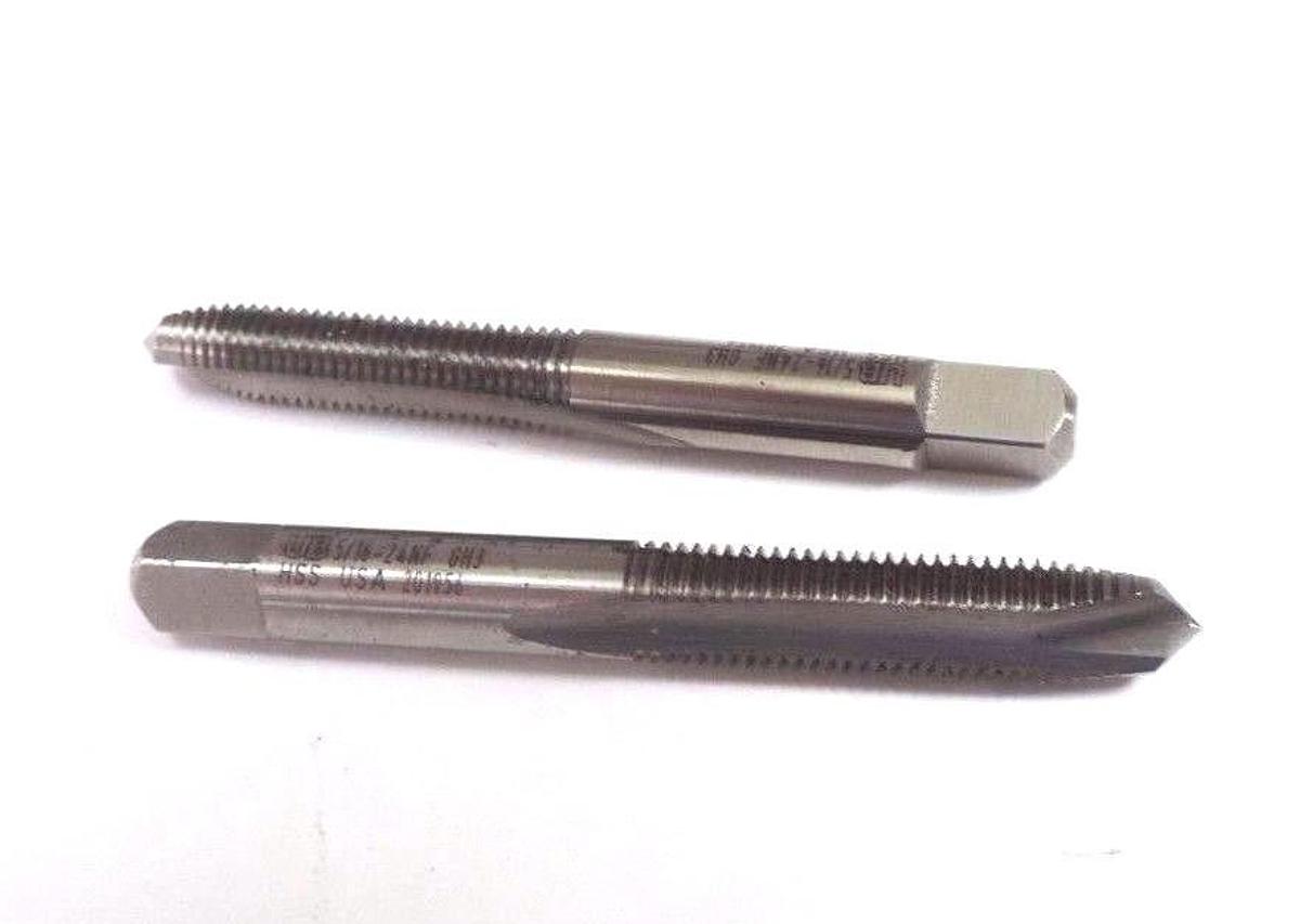 Used LOT OF 2 NEW UB 5/16-24NF GH3 HAND TAPS HSS 201956