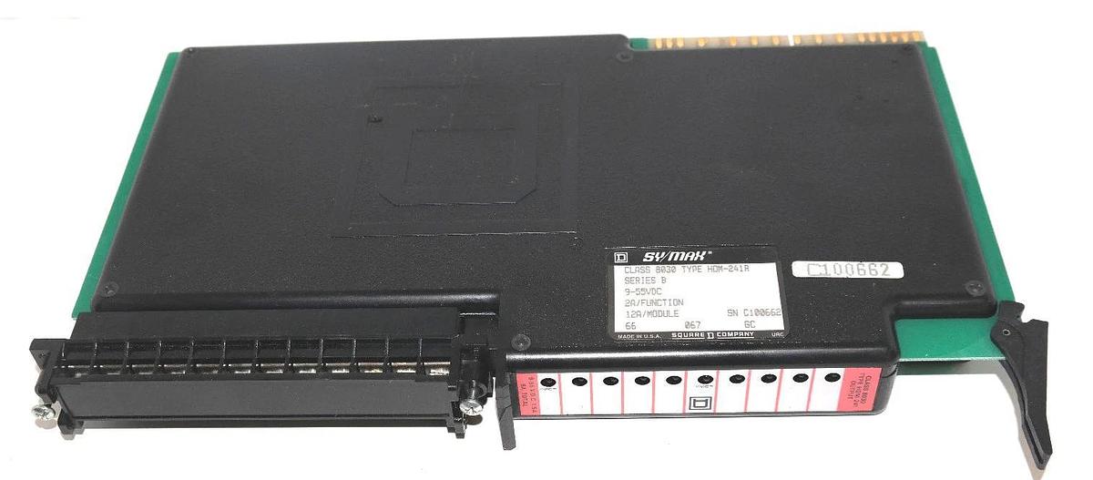 Refurbished REPAIRED SQUARE D SYMAX 8030-HOM-241R OUTPUT MODULE 8030-HOM-241 SERIES B