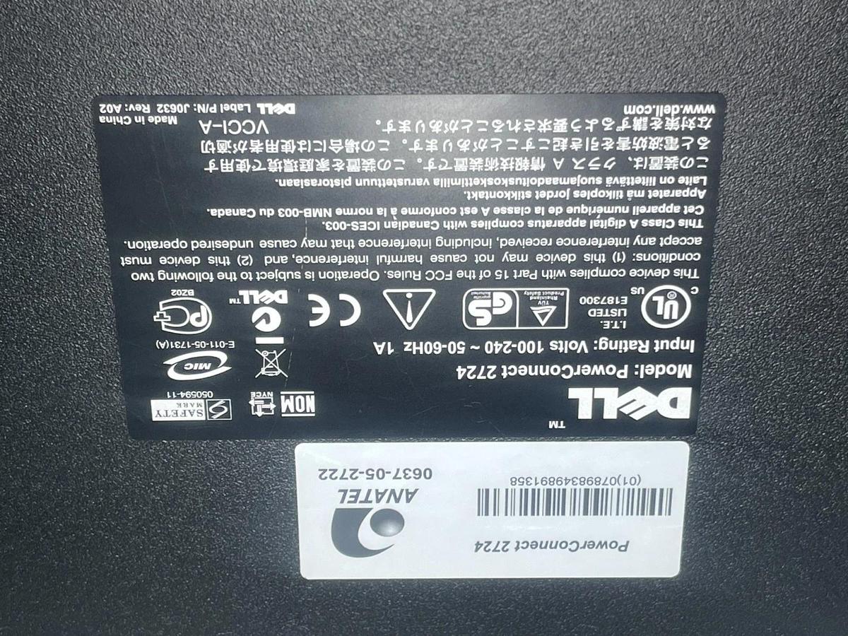 Used DELL PowerConnect 2724 24-Port Gigabit Ethernet Managed Switch Rackmount