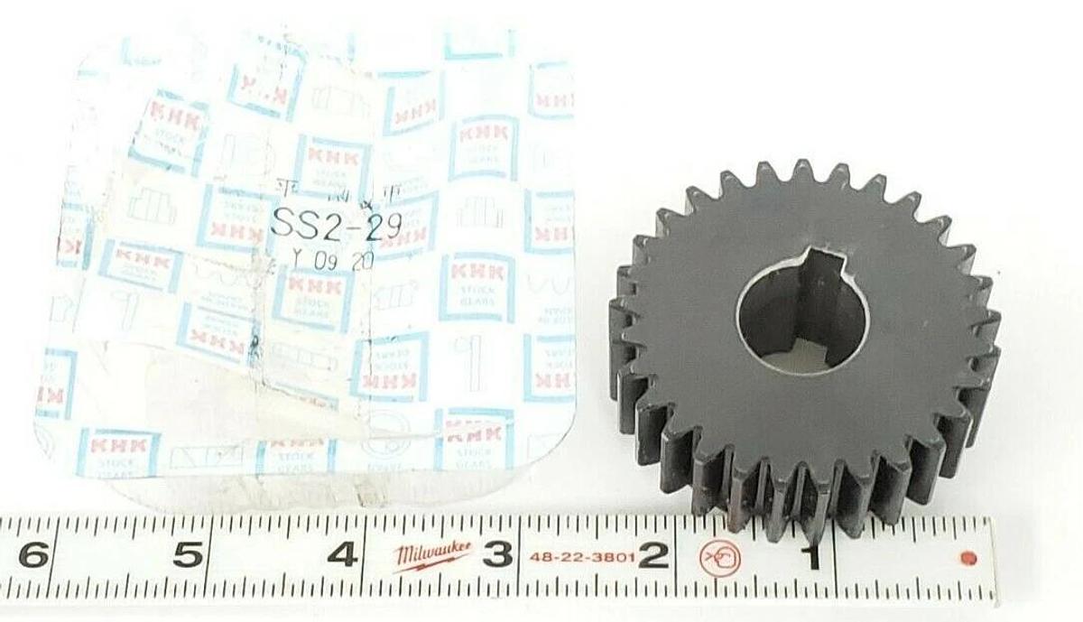 NEW KHK SS2-29 CARBON STEEL SPUR GEAR SS229