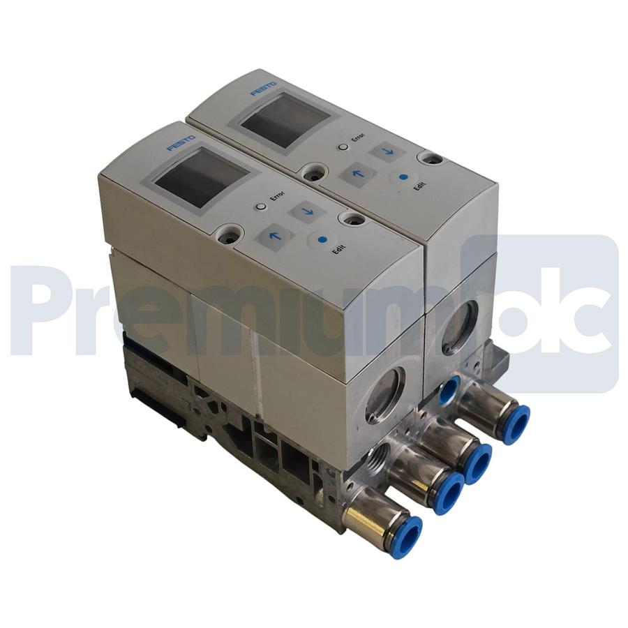 Used (2) Festo VPPM-8TA-L-1-F-0L6H-S1C1 | 572408 Regulator (2) VMPA-FB-EMG-P1 542224