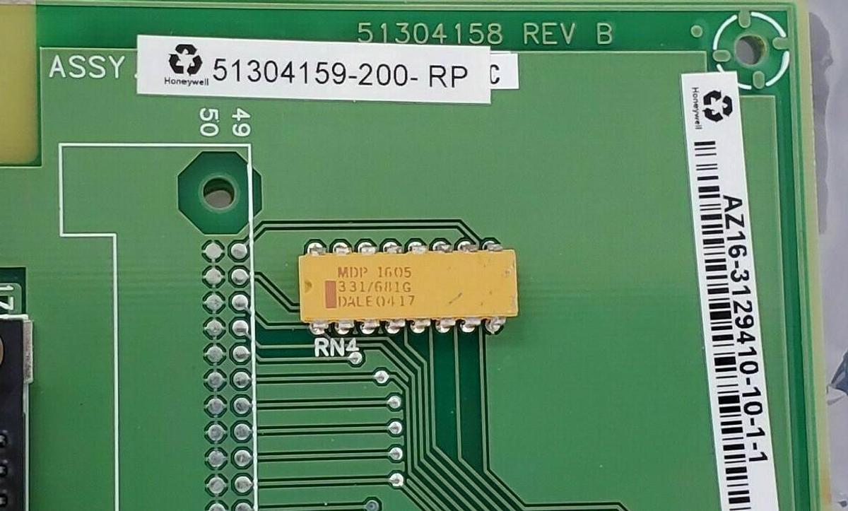 Used NEW HONEYWELL 51304159-200-RP AMR I/O BOARD 51304158 REV. B 51304158-100