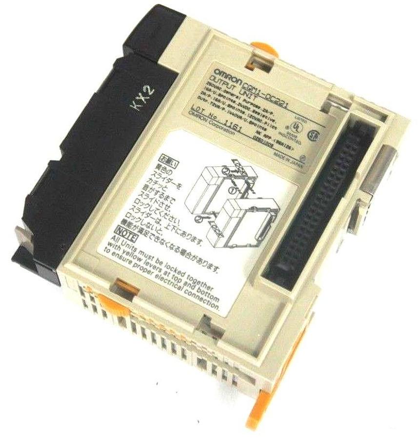 Used OMRON CQM1-0C221 OUTPUT MODULE 250VAC CQM10C221, CQM1-OC221