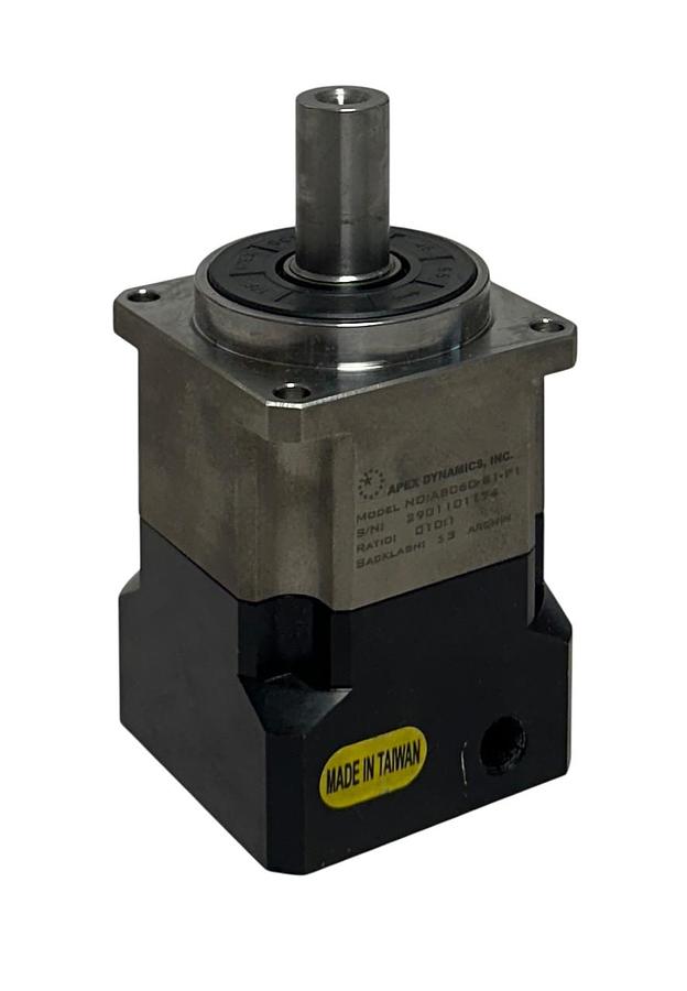 Used APEX DYNAMICS AB060-S1-P1 / AB060S1P1 HIGH-PRECISION PLANETARY GEARBOX 10:1 USNP