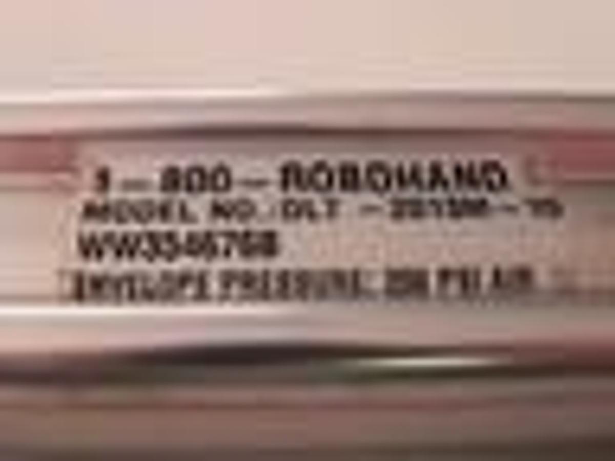 Used ROBOHAND DLT-2013M-10 CYLINDER WW354676B 250 PSI AIR DLT2013M10