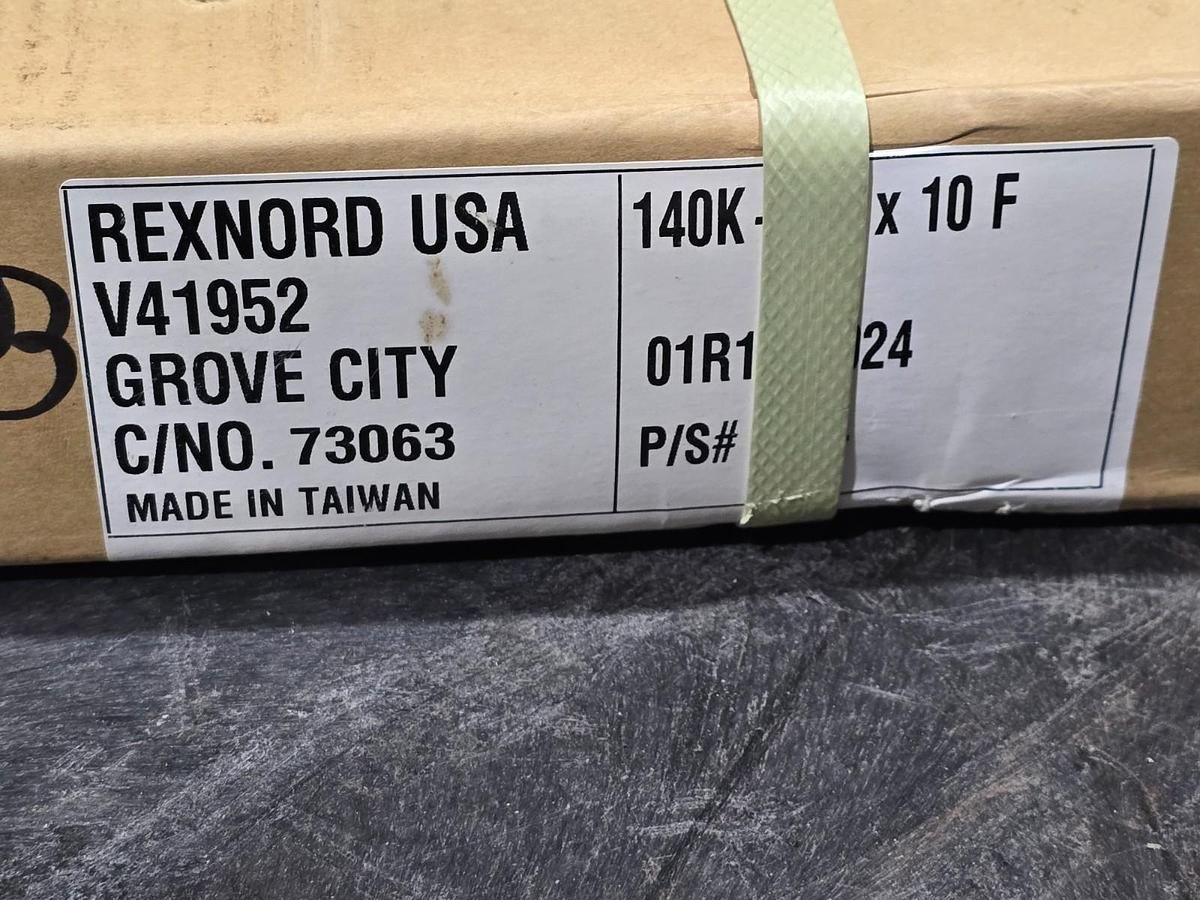 Used REX REXNORD REX140R9F11BX ROLLER CHAIN REX 140 RIV 9F11" BX 68 PITCHES NSMP
