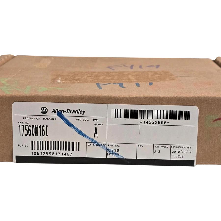 Used Allen-Bradley 1756-OW16I /A ControlLogix 16-Pt Isolated Relay Output Module NSFS