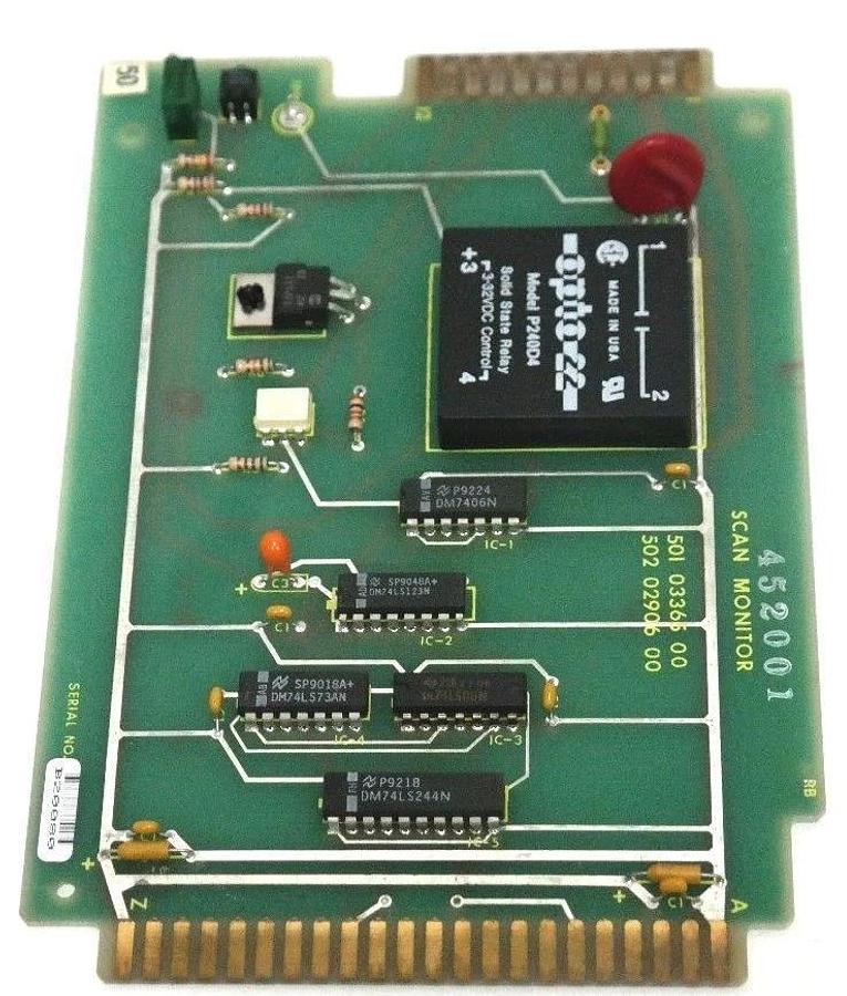 NIB GIDDINGS & LEWIS 502-02906-00 SCAN MONITOR 5020290600, 501-03365-00
