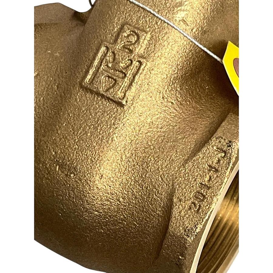 Lot of 2 New Milwaukee Valve 1151 2 Inch Bronze Gate Valves 150 SWP 300 WOG