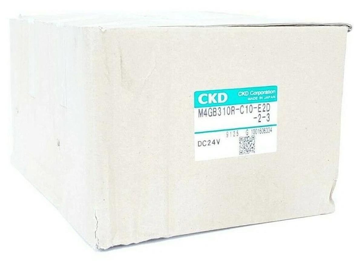 Used NIB CKD M4GB310R-C10-E2D-2-3 VALVE MANIFOLD ASSEMBLY DC24V M4GB310RC10E2D23