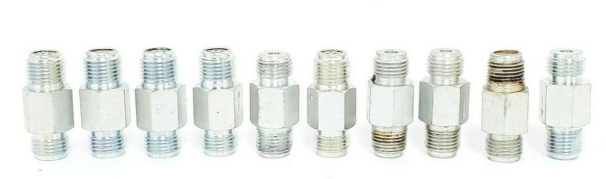 Used LOT OF 10 NEW OMV 018045407 GREASE VALVES COD 14-050-0 10X1 TH--OMV-126