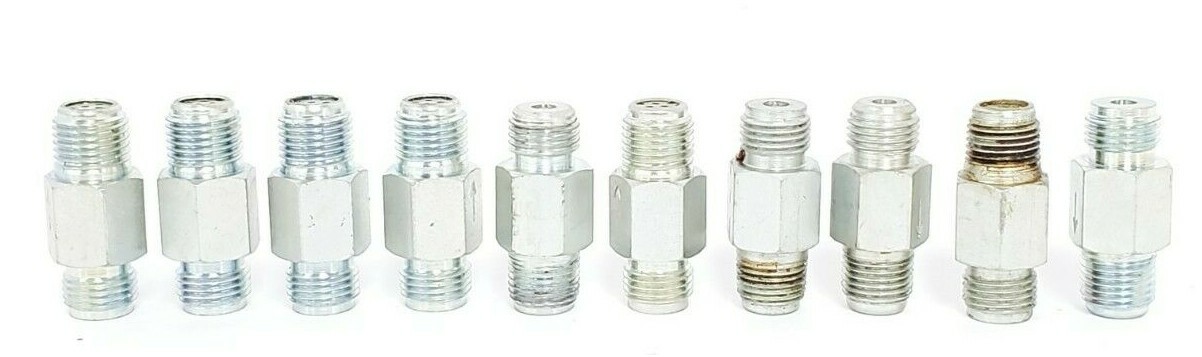 Used LOT OF 10 NEW OMV 018045407 GREASE VALVES COD 14-050-0 10X1 TH--OMV-126