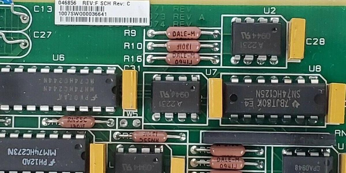 Used RAMSEY MICRO-TECH 2000 04856 PREMIUM LOAD CELL A/D BOARD D07257B-E071 C07257B