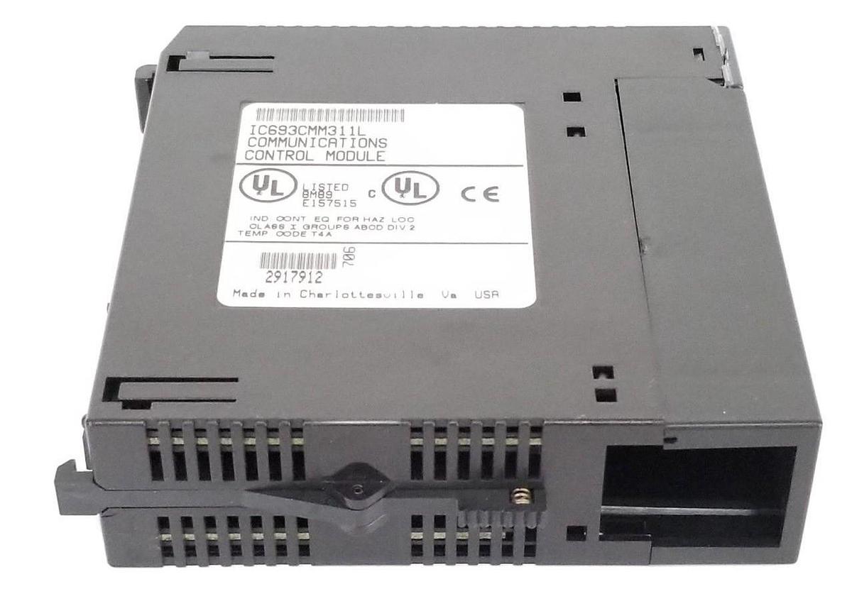Used GE FANUC IC693CMM311L COMMUNICATIONS CONTROL MODULE