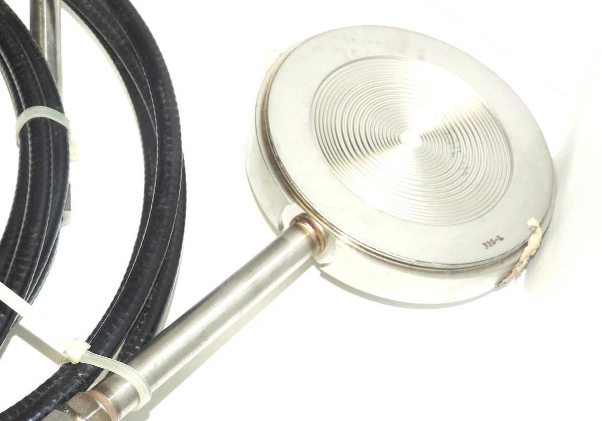 Used TAYLOR 323T MEDIUM RANGE PNEUMATIC TRANSMITTER 323TD00263-10-87 W/ 2 316-L SEALS