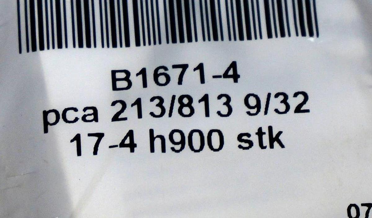 Used NEW ARMSTRONG B1671-4 STEAM TRAP PCA 213/813 9/32 17-4 H900 STK B16714