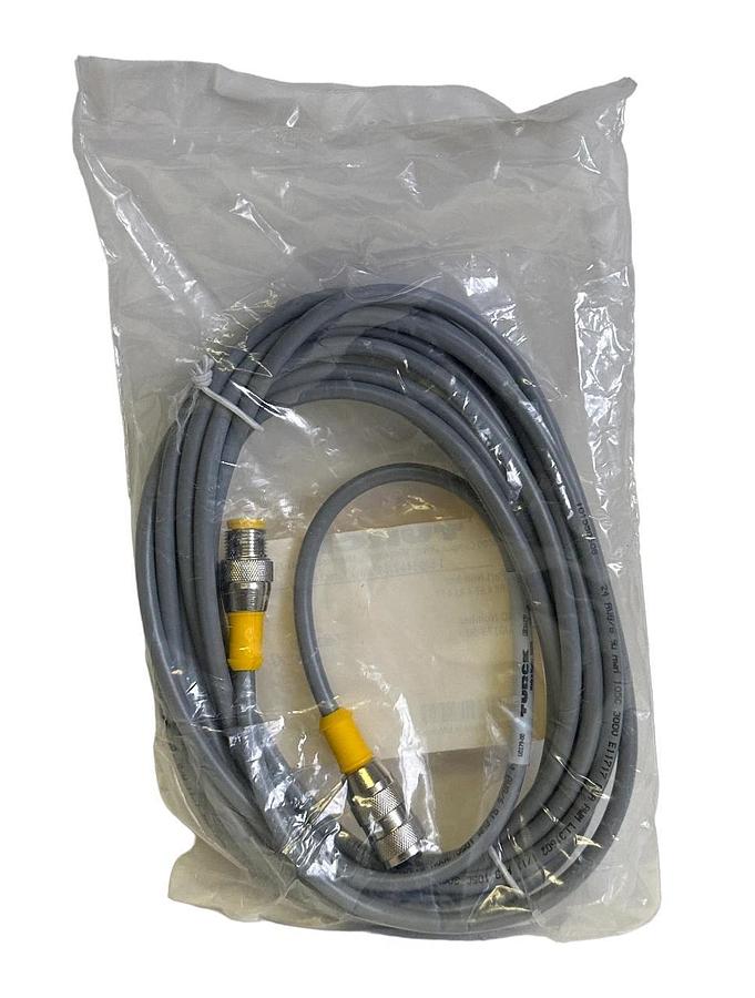 Used NEW TURCK RK 4.6T-4-RS 4.6T / RK46T4RS46T EURO M12 MALE/FEMALE 4M U0179-00