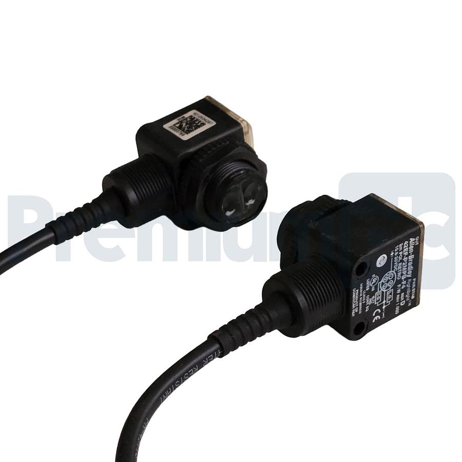 Used Allen-Bradley 42EF-R2MPB-F4 & 42EF-P2MPB-F4 /D RightSight Photoelectric Sensors
