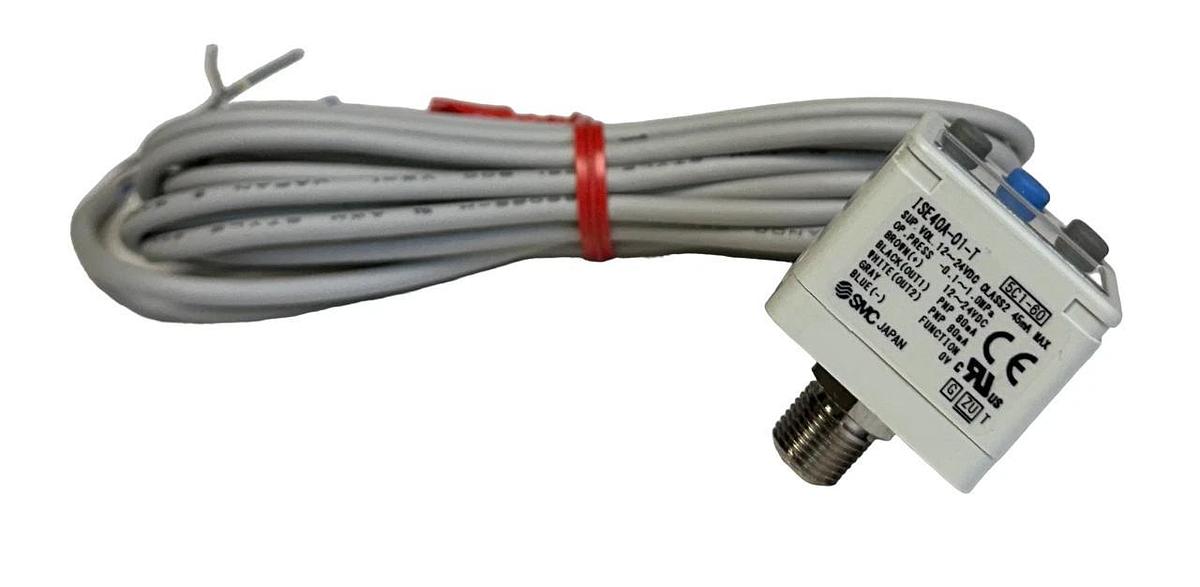 SMC ISE40A-01-T-X501 / ISE40A01TX501 DIGITAL PRESSURE SWITCH 12-24VDC 45mA NSMP