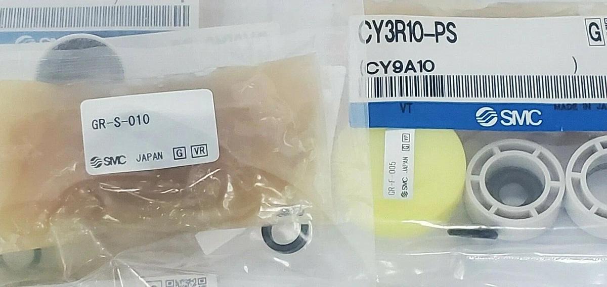 Used BOX OF 5 NEW SMC CY3R10-PS SEAL KITS CY3R10PS