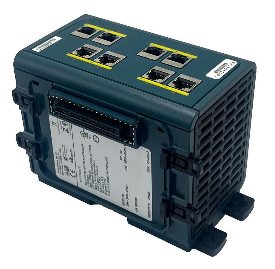 Used 2 CISCO IEM-3000-8TM= 8-Port 10/100 Fast Ethernet Expansion Module - IE 3000 Ser