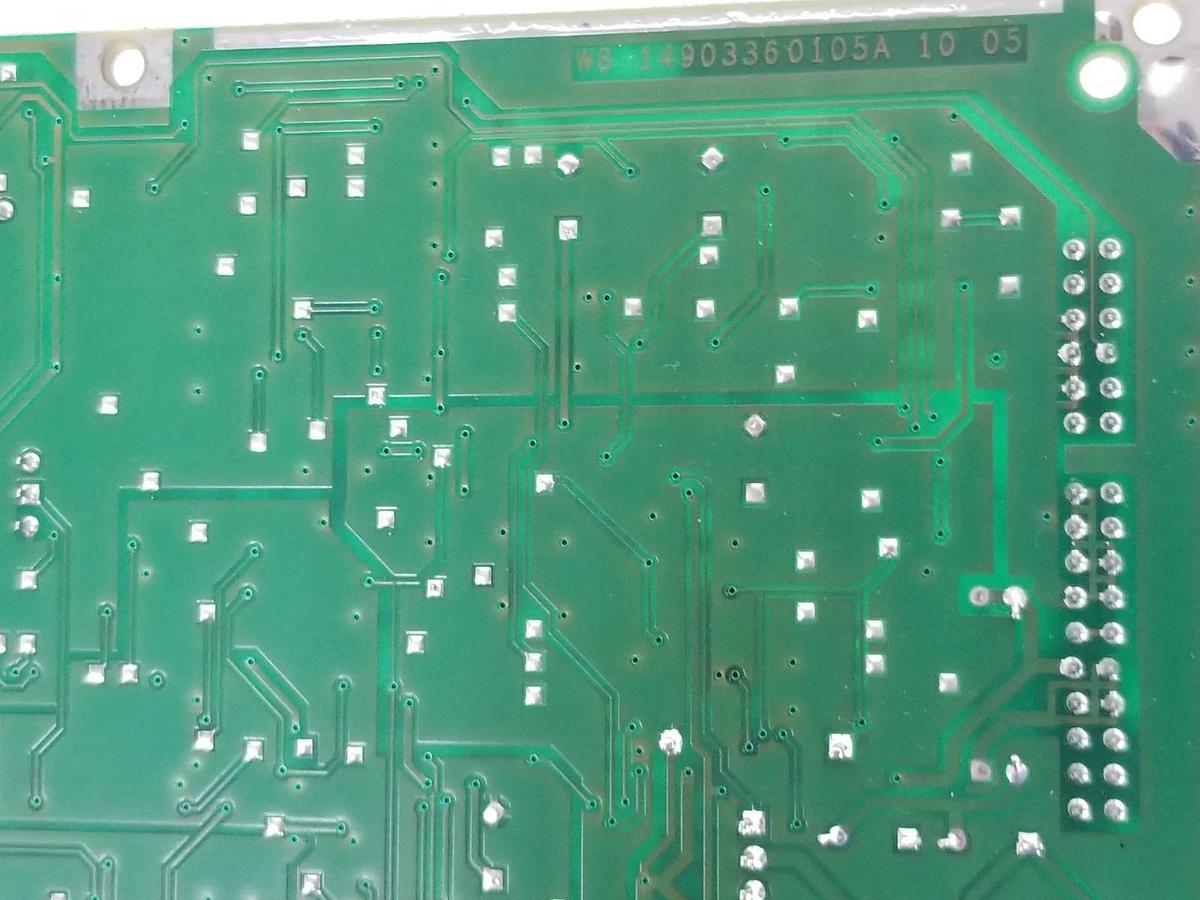 Used MODICON TELEMECANIQUE 1490337010650301903469 BOARD 14903360105A
