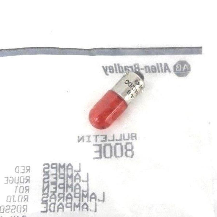 NEW ALLEN BRADLEY 800E-N157R RED LED LAMP SER. C, 24V AC/DC