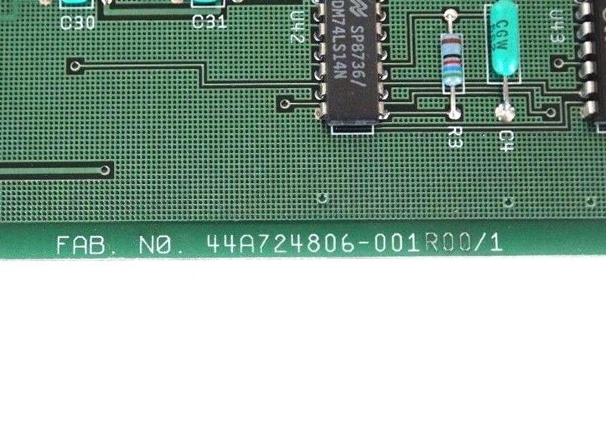 Used GE FANUC IC600CB513L AUX I/O CTL MODULE MFG.NO. 44A724843-G01 AI04 44A724806-001
