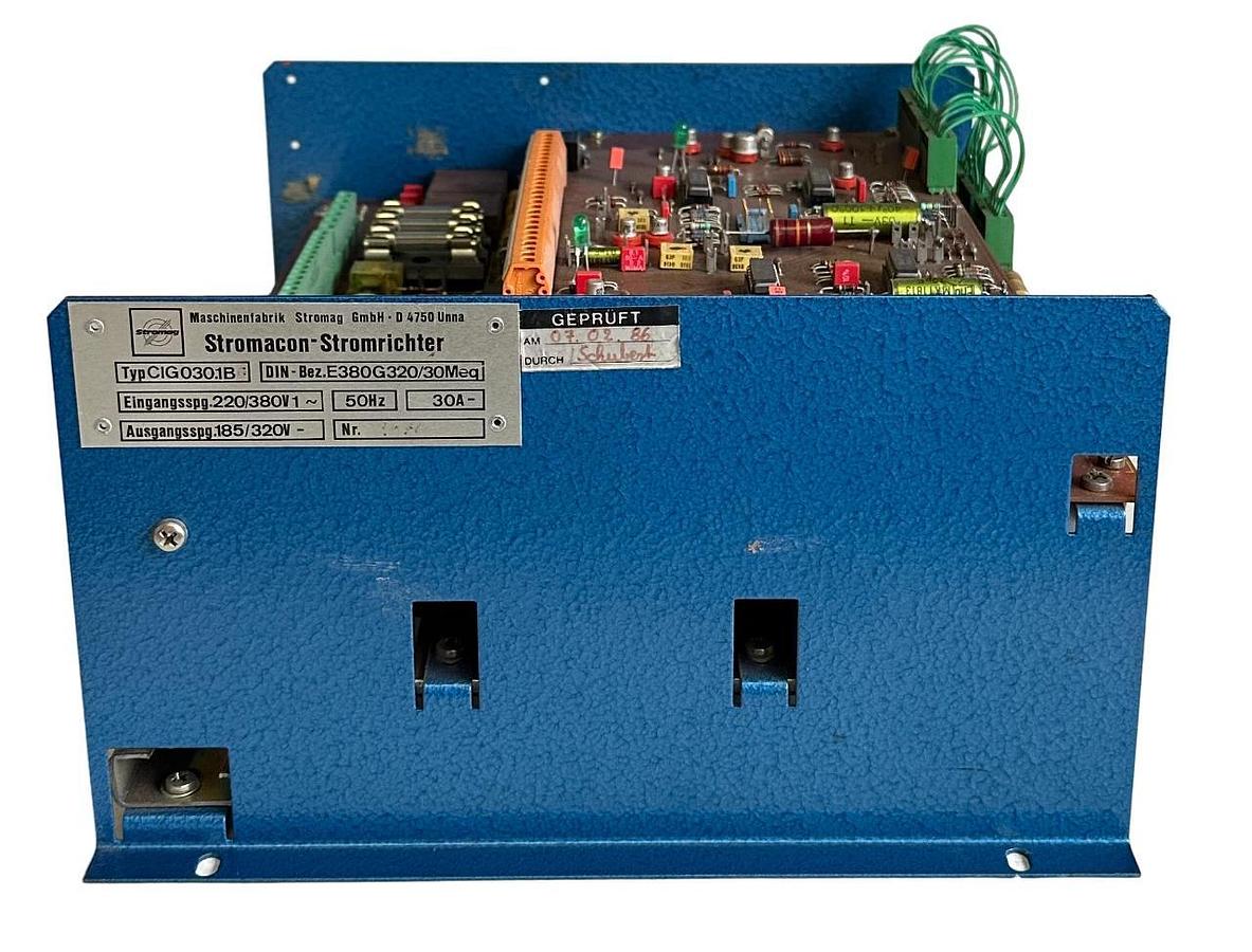 Used Stromacon-Stromrichter CIG030.1BG / CIG030.1B MOTOR CONTROL E380G320/30Meq 30A