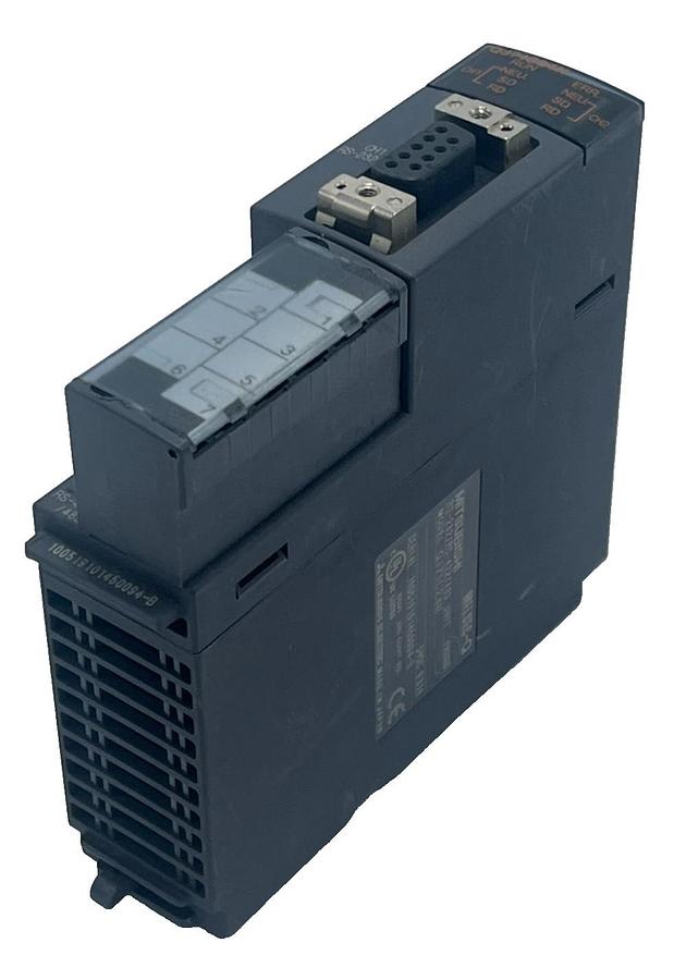 Used Mitsubishi QJ71C24N MELSEC-Q Serial Communication Module RS-232 RS-422/485
