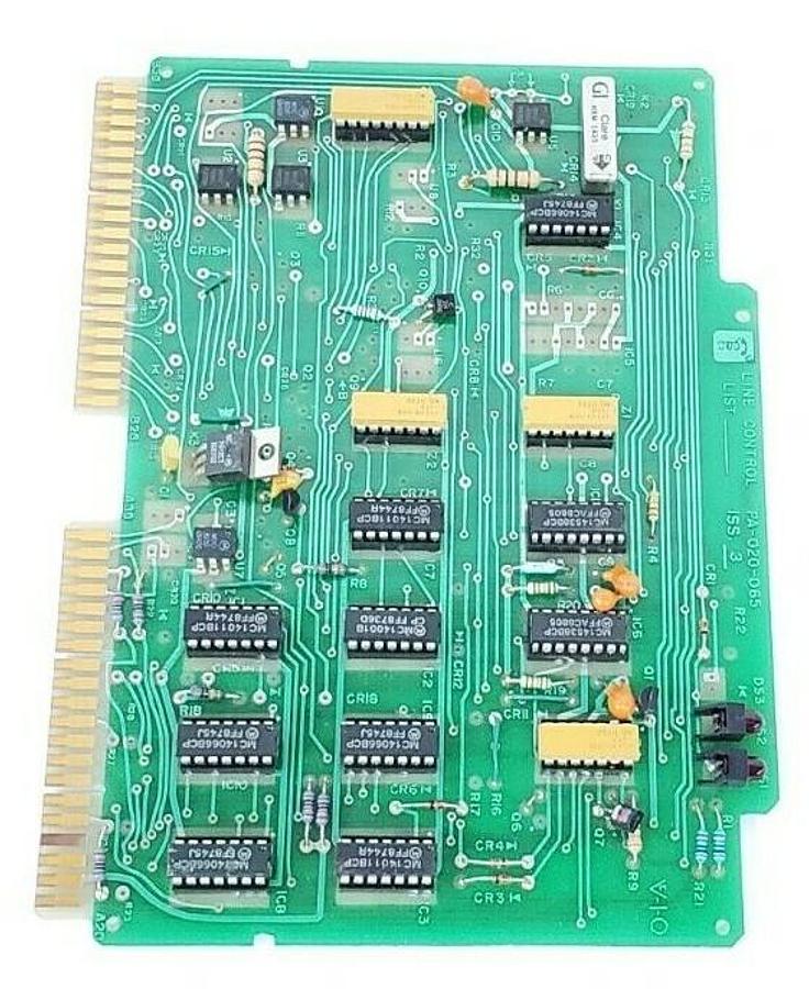 Used CEAC LINE CONTROL PA-020-065 PCB CIRCUIT BOARD PA020065