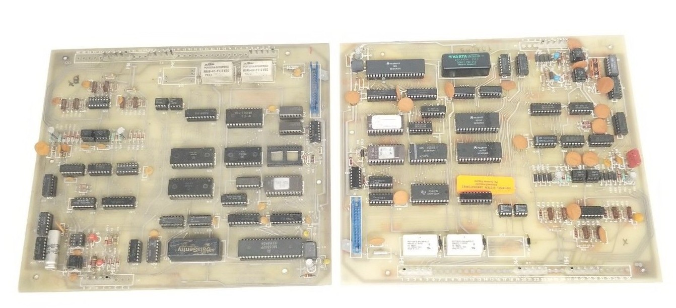 Used LOT OF 2 MICROTROL DC00006-501 CONTROL BOARDS DC00006501 *DAMAGED*