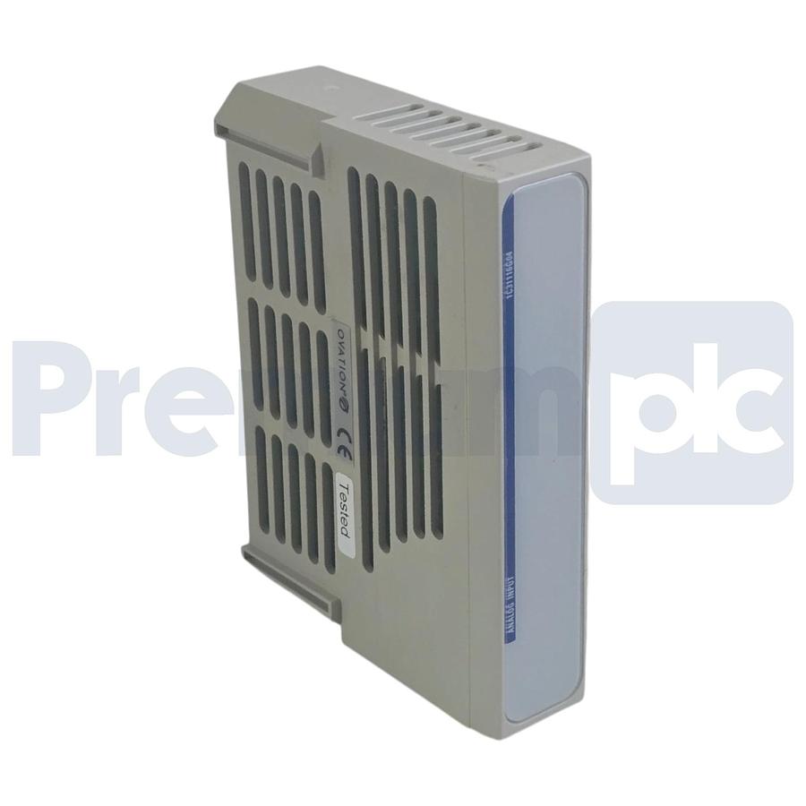 Used Emerson Westinghouse 1C31116G04 Ovation DCS 8-Ch Analog Voltage Input Module NEW