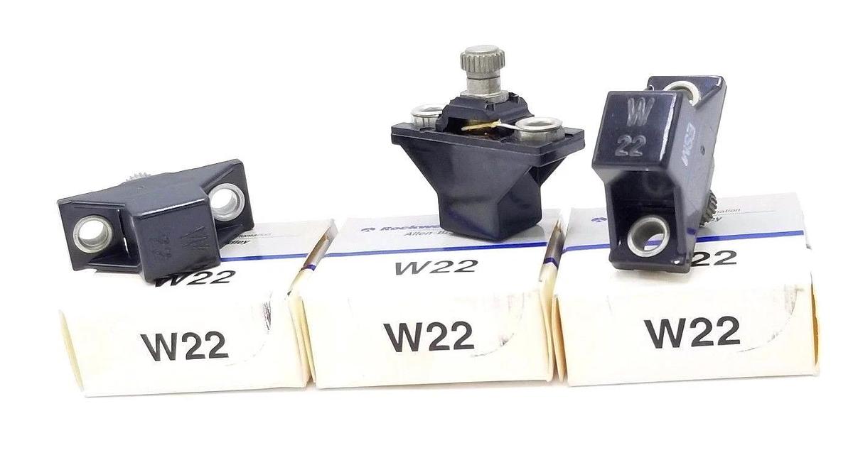 Used LOT OF 3 NIB ALLEN BRADLEY W22 HEATER ELEMENTS