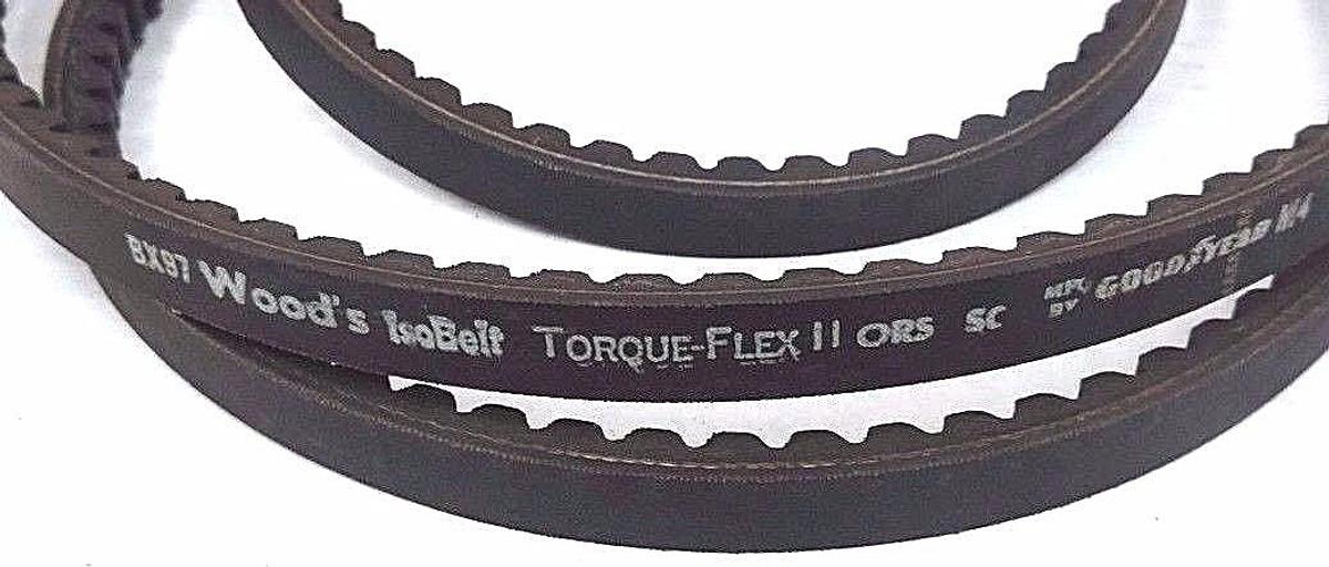 LOT OF 3 NEW TB WOOD'S BX97 TORQUE-FLEX II ISOBELTS NOMINAL OUTSIDE LENGTH 100''