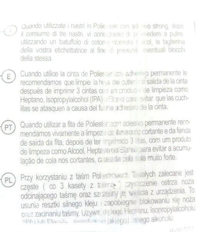 NEW RHINO 18484 PERMANENT POLYESTER BLACK AND WHITE TAPE 3/4"X18'
