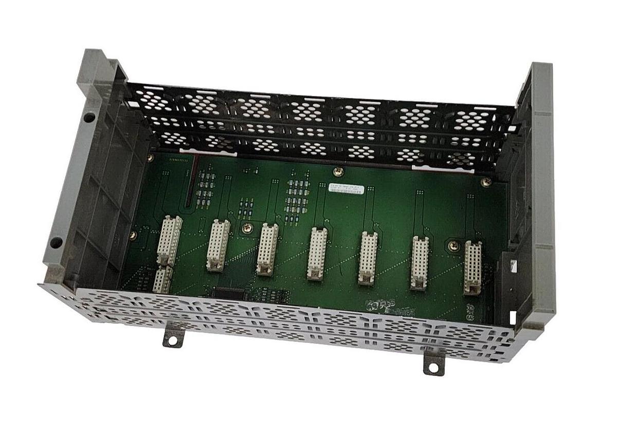 Used ALLEN BRADLEY 1746-A7 SER. B 7-SLOT RACK 1746A7