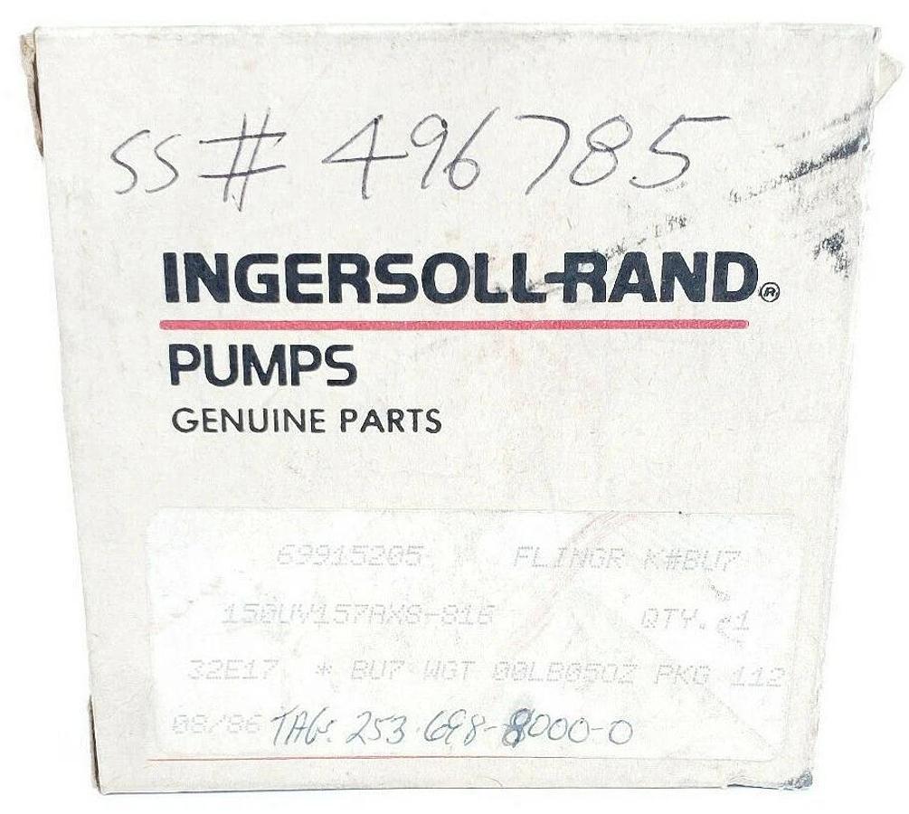 NEW INGERSOLL-RAND 69915205 PUMP FLINGER 150UV157AX8-816