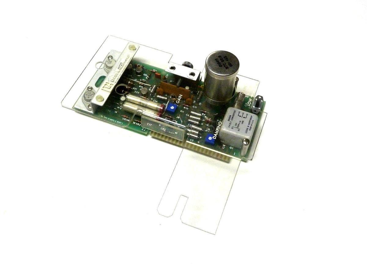 Used LEEDS & NORTHRUP 444508 94V-0 NAPC-2A 8347T DRIVER BOARD AMPLIFIER