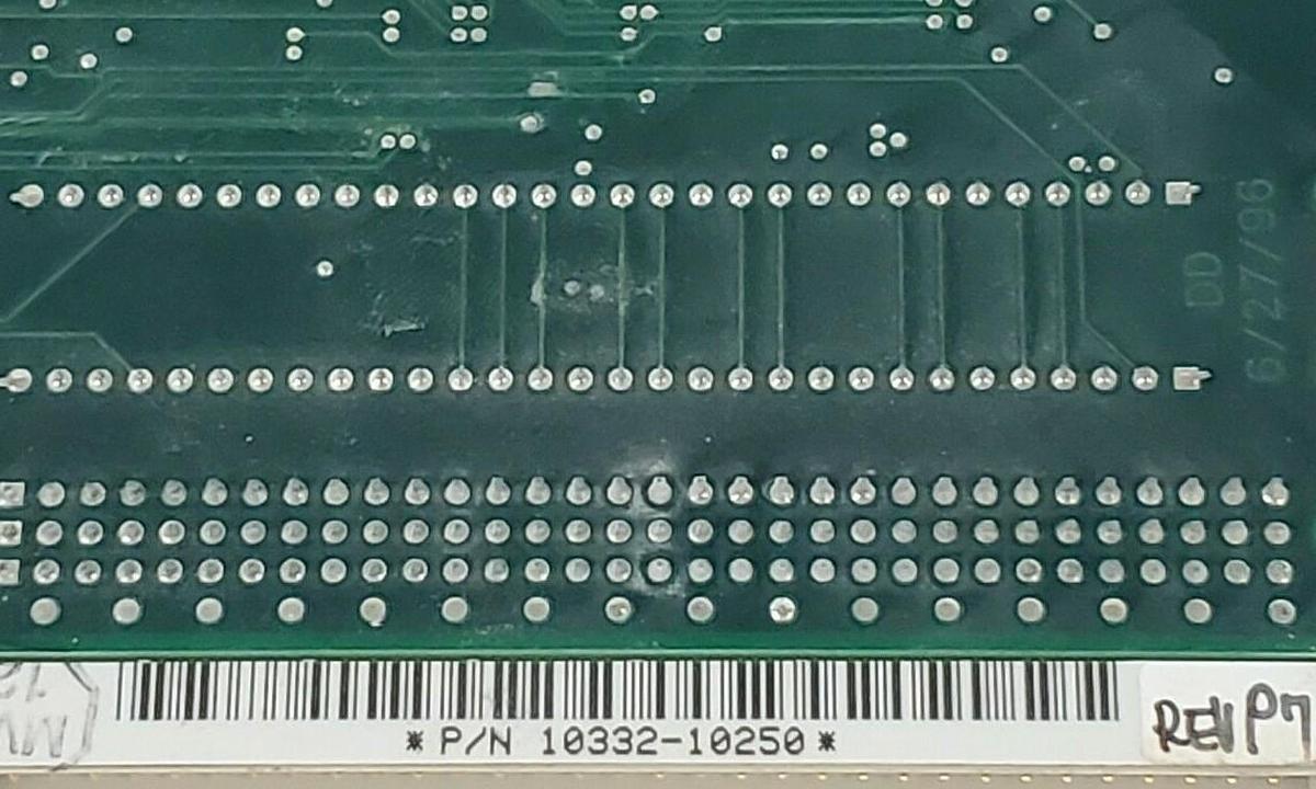 Used ADEPT TECHNOLOGY 10332-10250 REV. P7 VGB CONTROL BOARD 78466T-VGB-3 20332-10250
