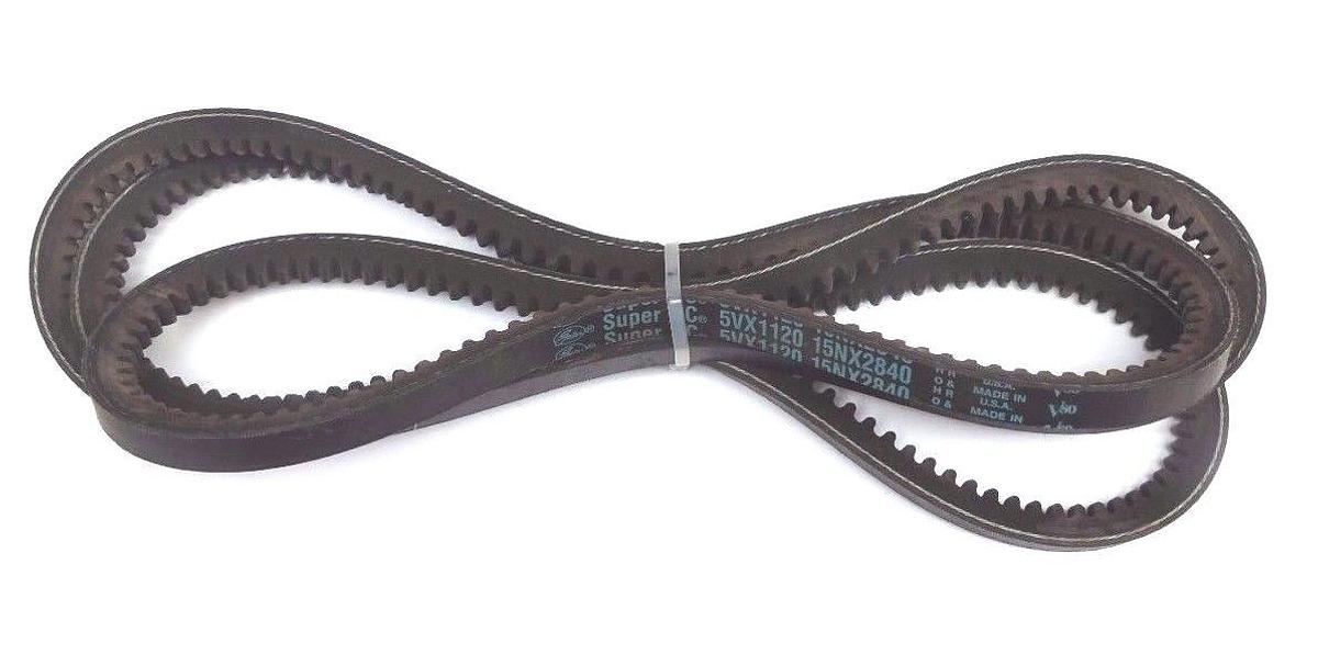 Used NEW GATES 5VX1120 POWER ACE V-BELT 15NX2840