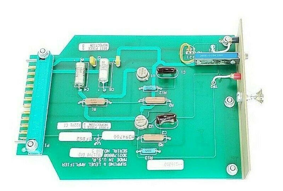 Used WESTINGHOUSE 3D21708G02 SUB 5 SUMMING & LEVEL AMPLIFIER BOARD
