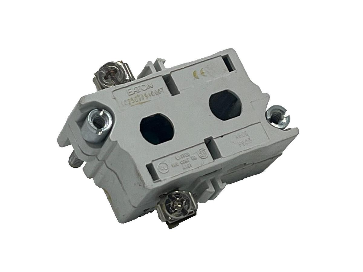 Used 4 EATON 10250T53 STD CONTACT BLOCKS HEAVY-DUTY 2NC SERIES D2 600VAC NSMP